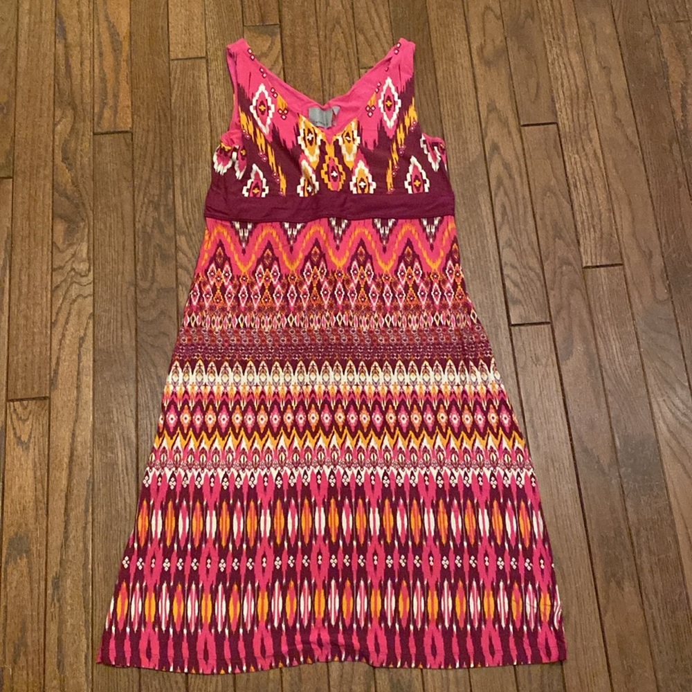 Athleta Pink Pattern Dress